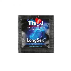 КРЕМ "LongSex" для мужчин одноразовая упаковка 1,5г